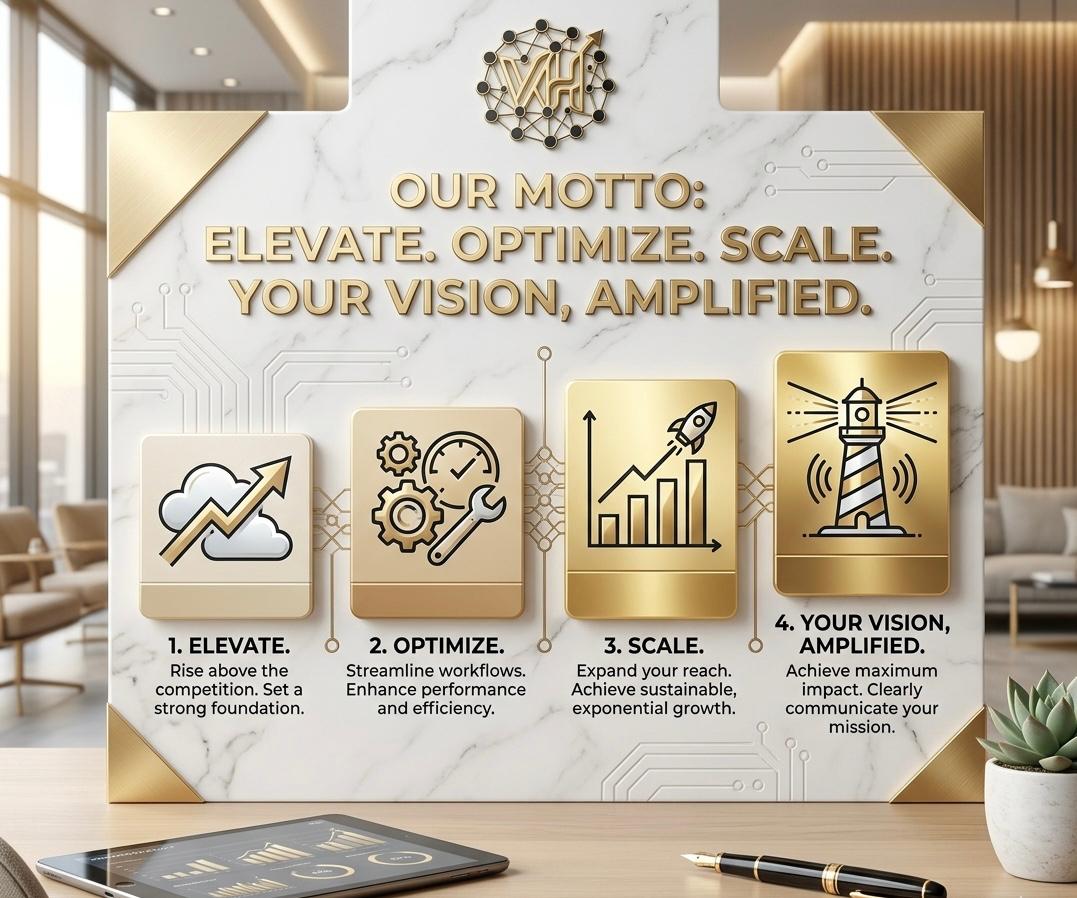 VinHub Labs Motto: Elevate, Optimize, Scale